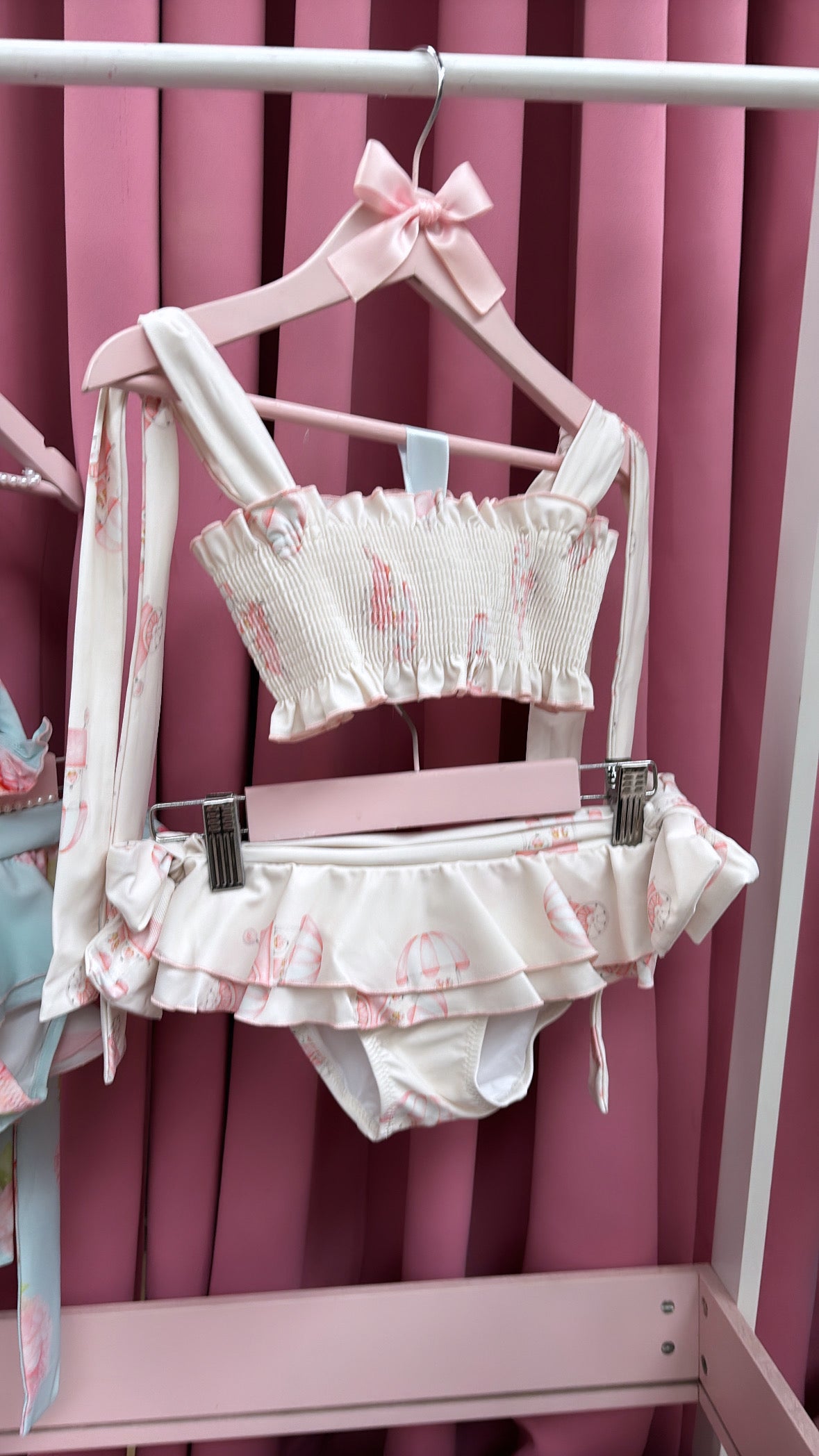 GIRLS ICE CREAM CART 2 PIECE SWIMSUIT (READY TO SHIP)