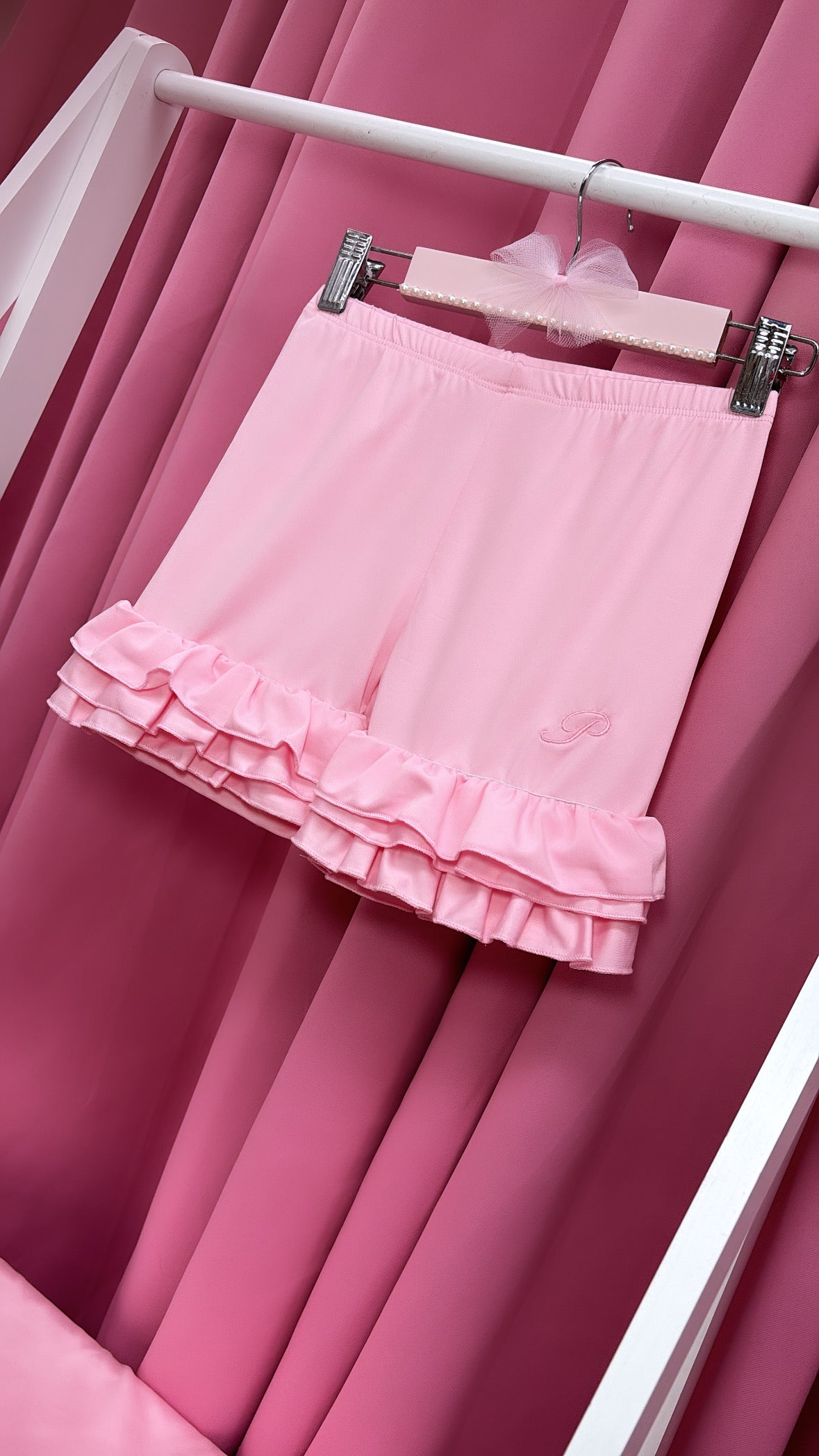 PERSONALISED FRILLY CYCLING SHORTS 2-4 WEEKS