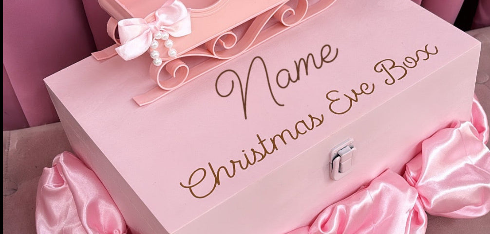 BLUE TRAIN PERSONALISED CHRISTMAS EVE BOX 4-6 WEEKS