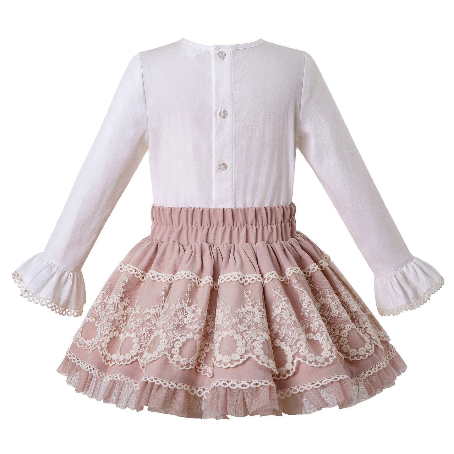 MYA SHIRT, SKIRT & HEADBAND SET 3-4 WEEKS
