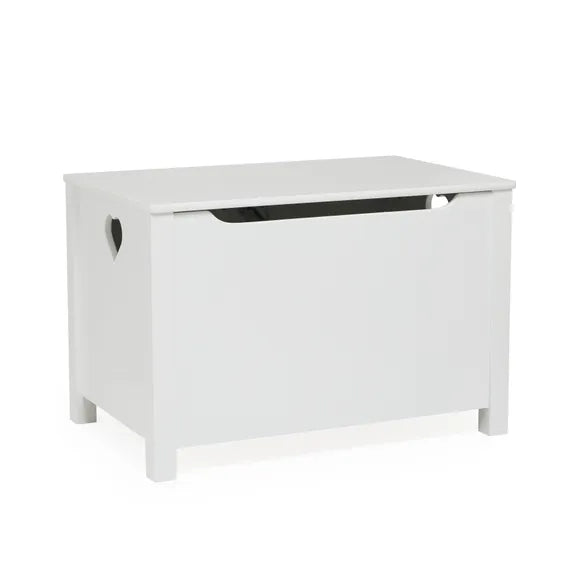 White heart toy box 2-4 WEEKS
