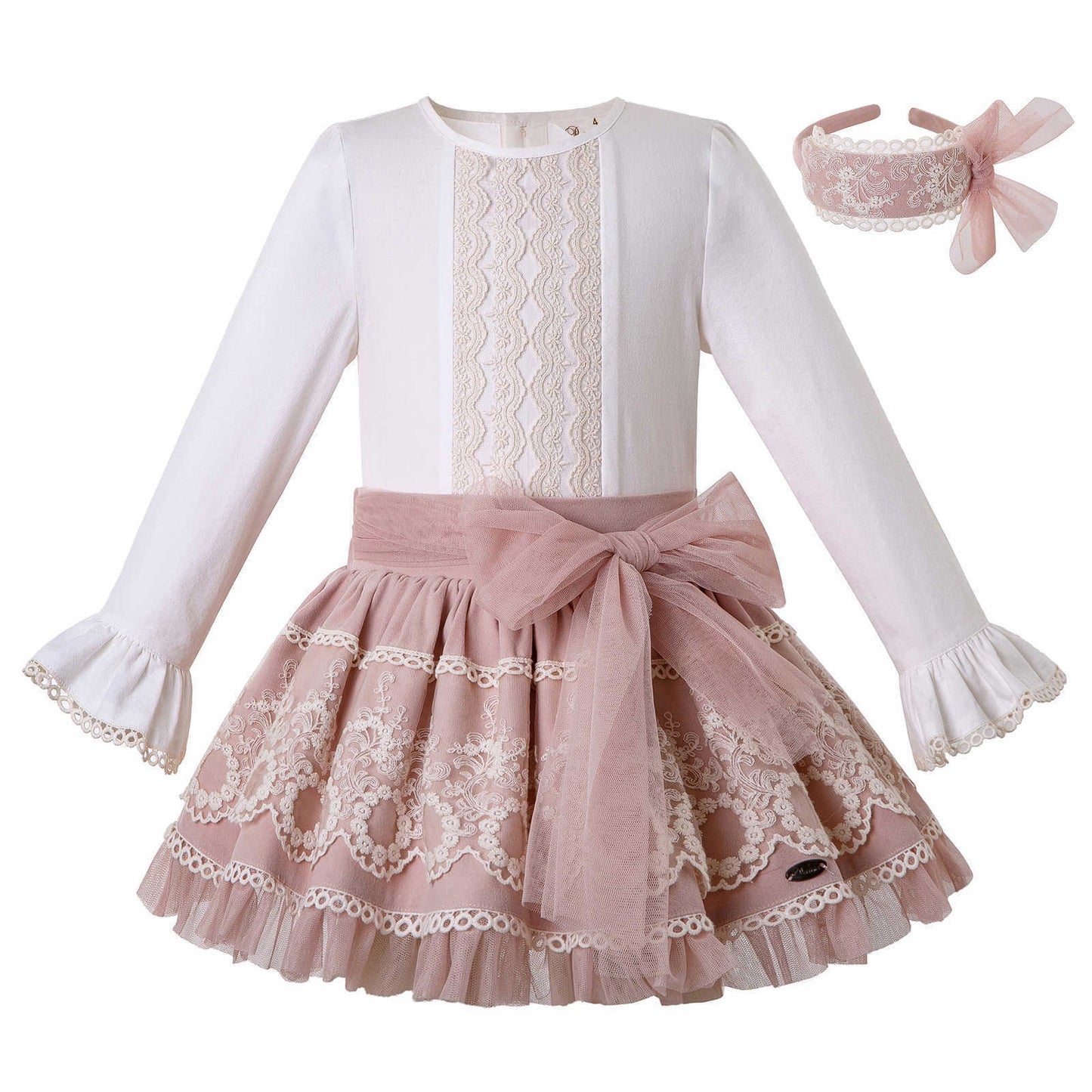 MYA SHIRT, SKIRT & HEADBAND SET 3-4 WEEKS