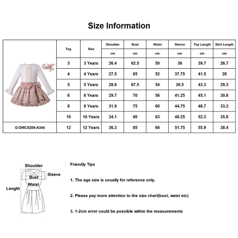 MYA SHIRT, SKIRT & HEADBAND SET 3-4 WEEKS