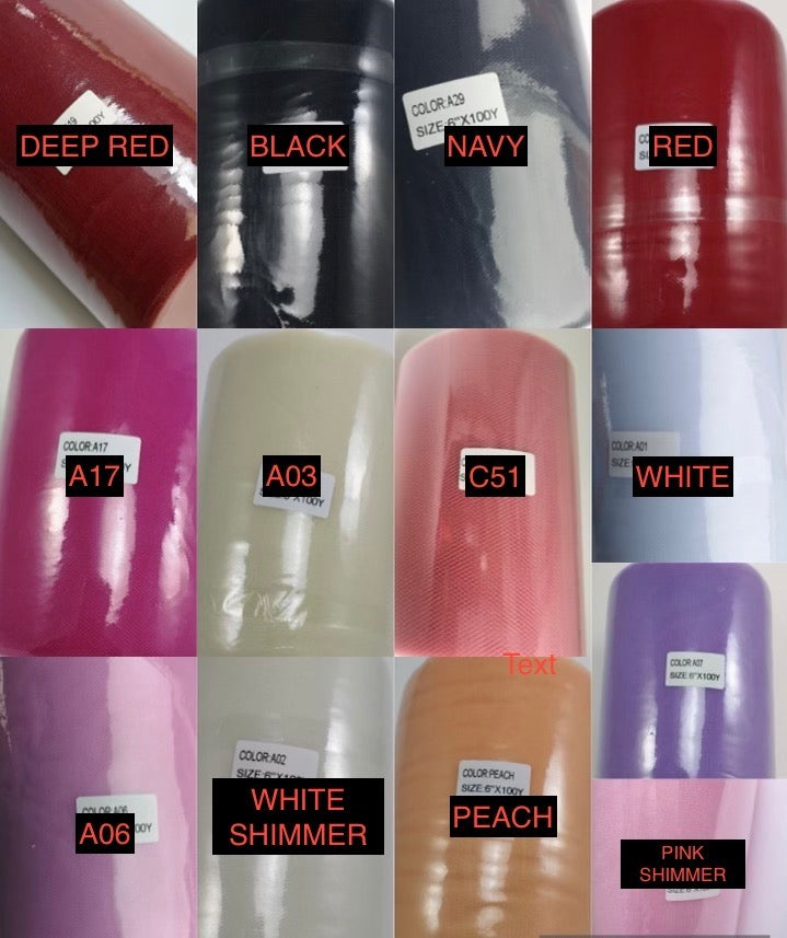 TUTU COLOUR SAMPLE