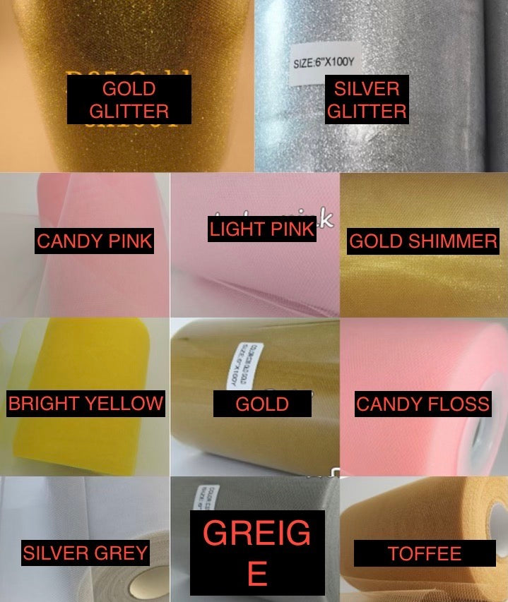 TUTU COLOUR SAMPLE