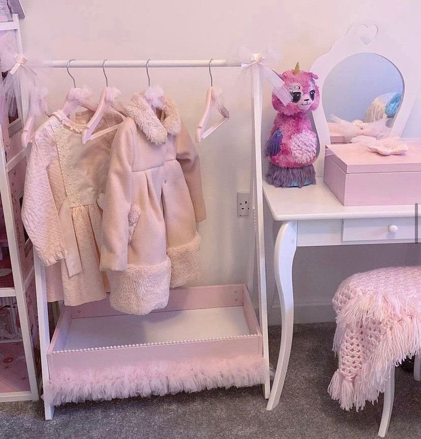 PINK Children’s Dressing Up Rail 2-4 WEEKS