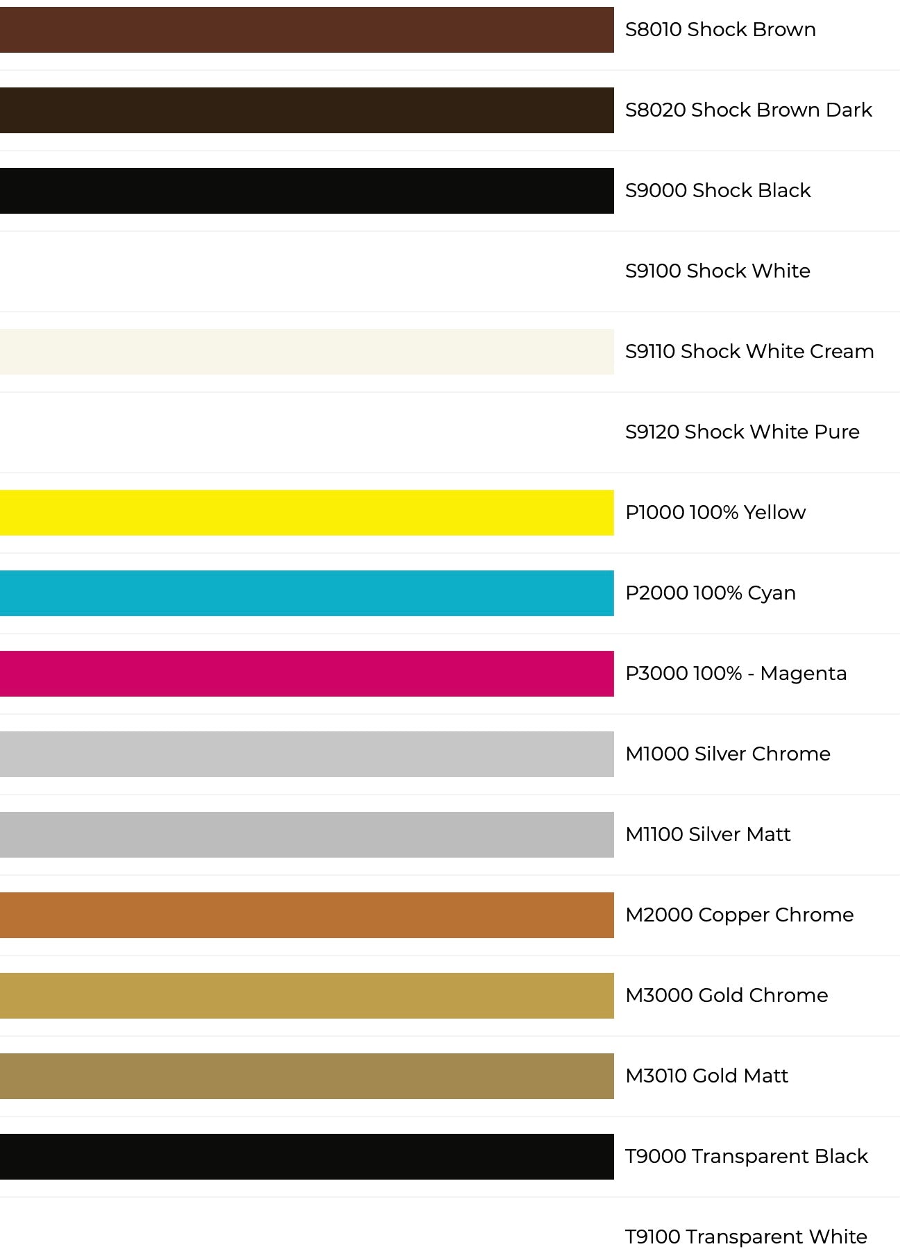 PAINT COLOUR SAMPLE