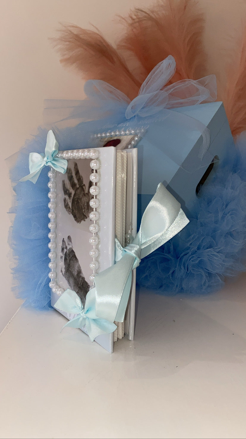 BLUE GLOSS TUTU PHOTO ALBUM 2-4 WEEKS