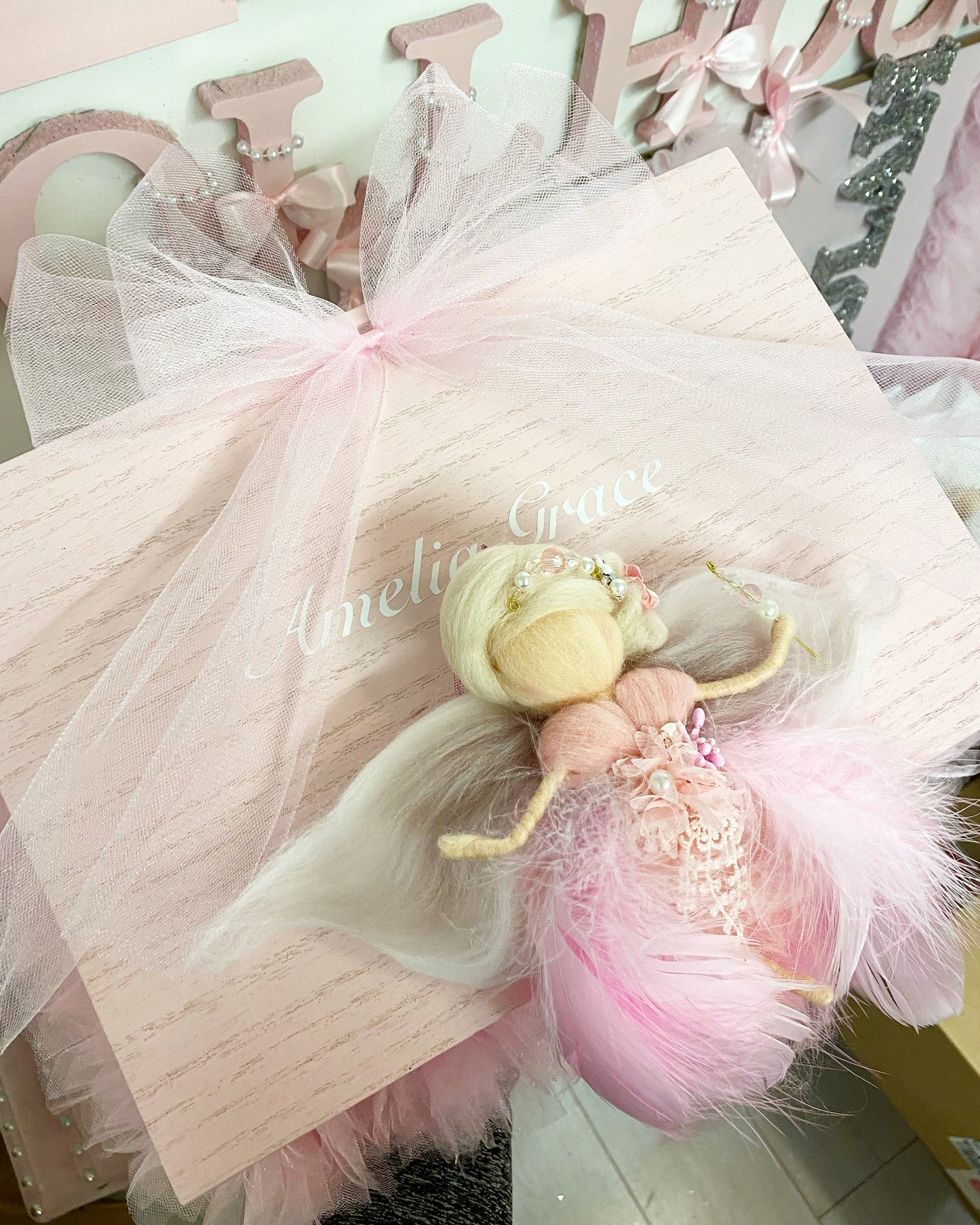 PINK FAIRY KEEPSAKE BOX 2-4 WEEKS