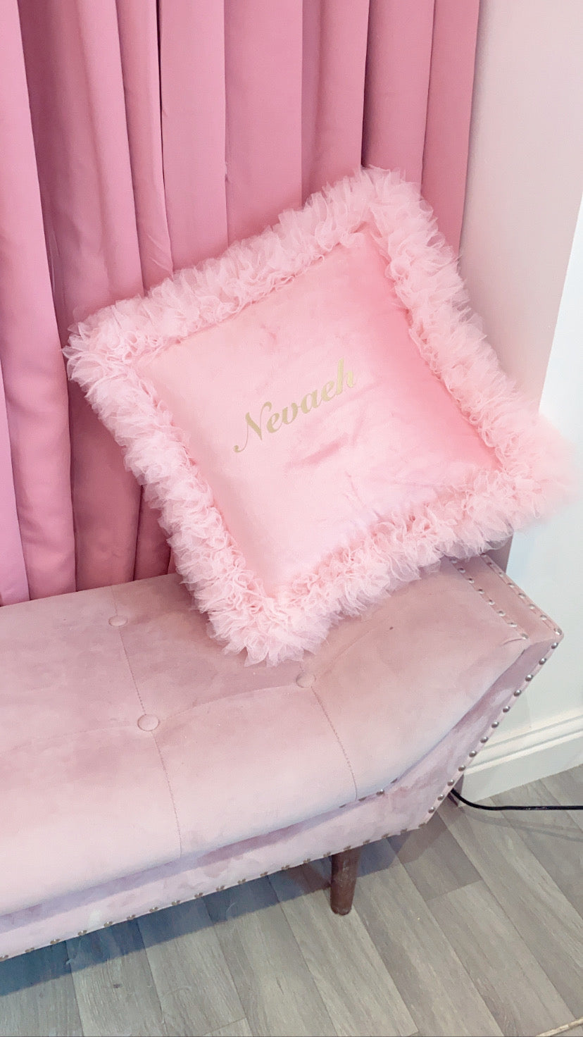 VELVET TUTU CUSHION 2-4 WEEKS