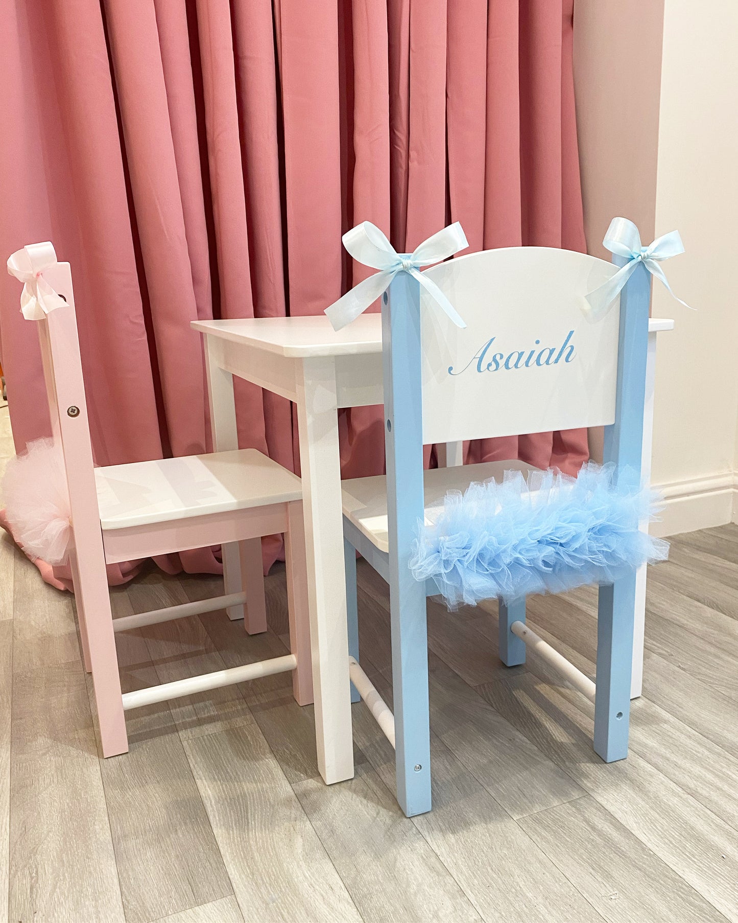 BROTHER & SISTER CHILDREN'S TABLE AND CHAIRS SET 2-4 WEEKS