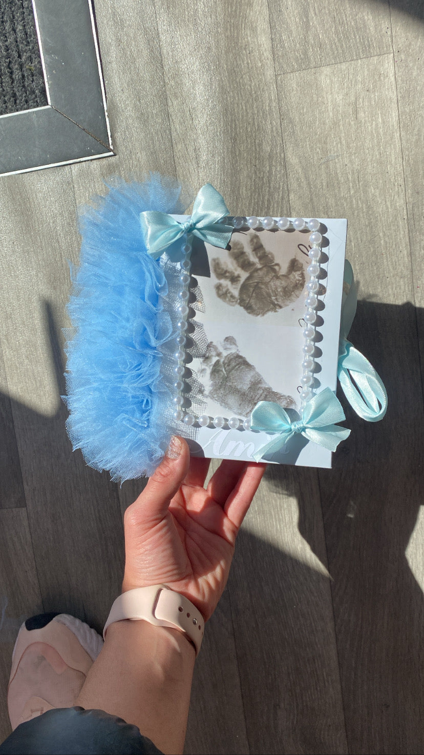 BLUE GLOSS TUTU PHOTO ALBUM 2-4 WEEKS