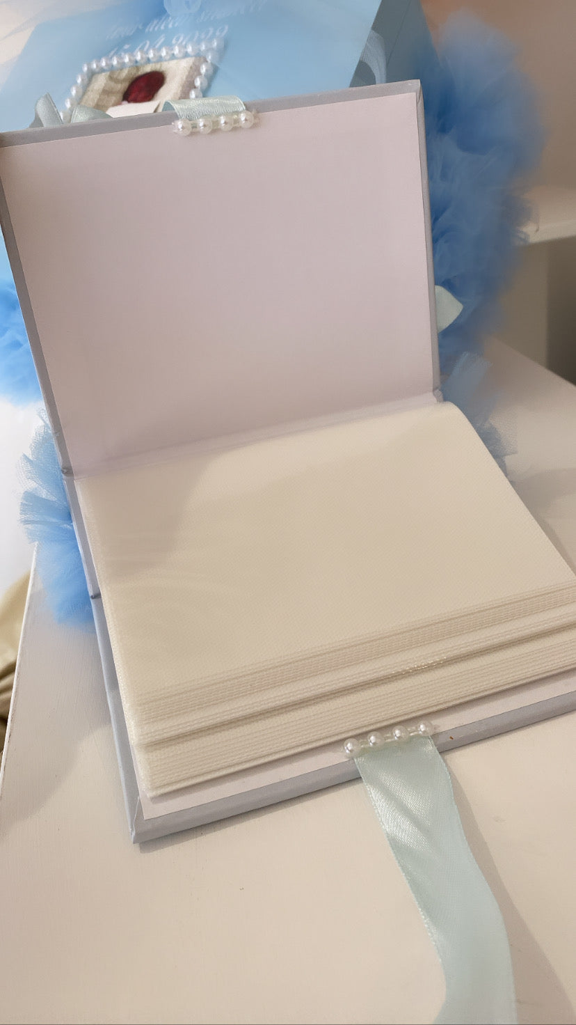 BLUE GLOSS TUTU PHOTO ALBUM 2-4 WEEKS