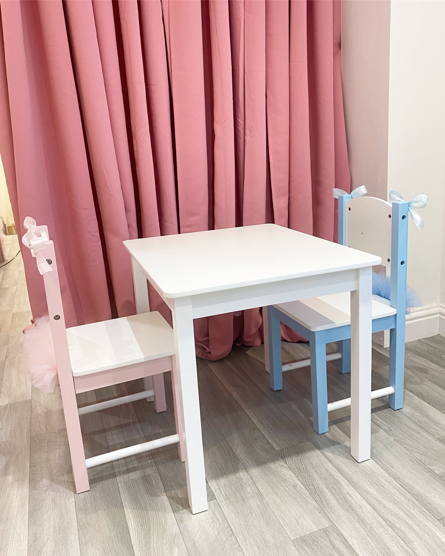 BROTHER & SISTER CHILDREN'S TABLE AND CHAIRS SET 2-4 WEEKS
