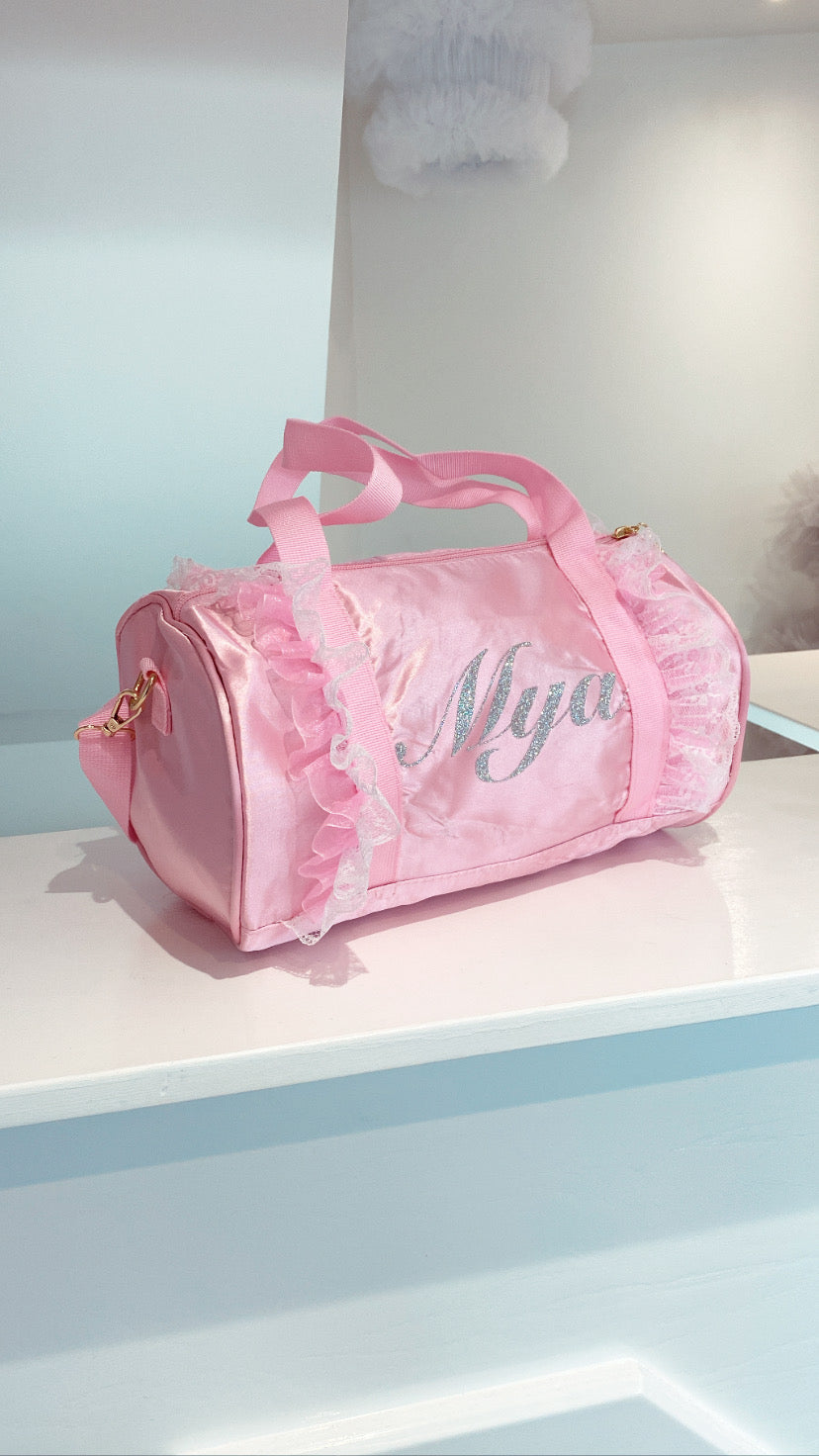 KIDS PINK PERSONALISED HOLD ALL BAG 2-4 WEEKS