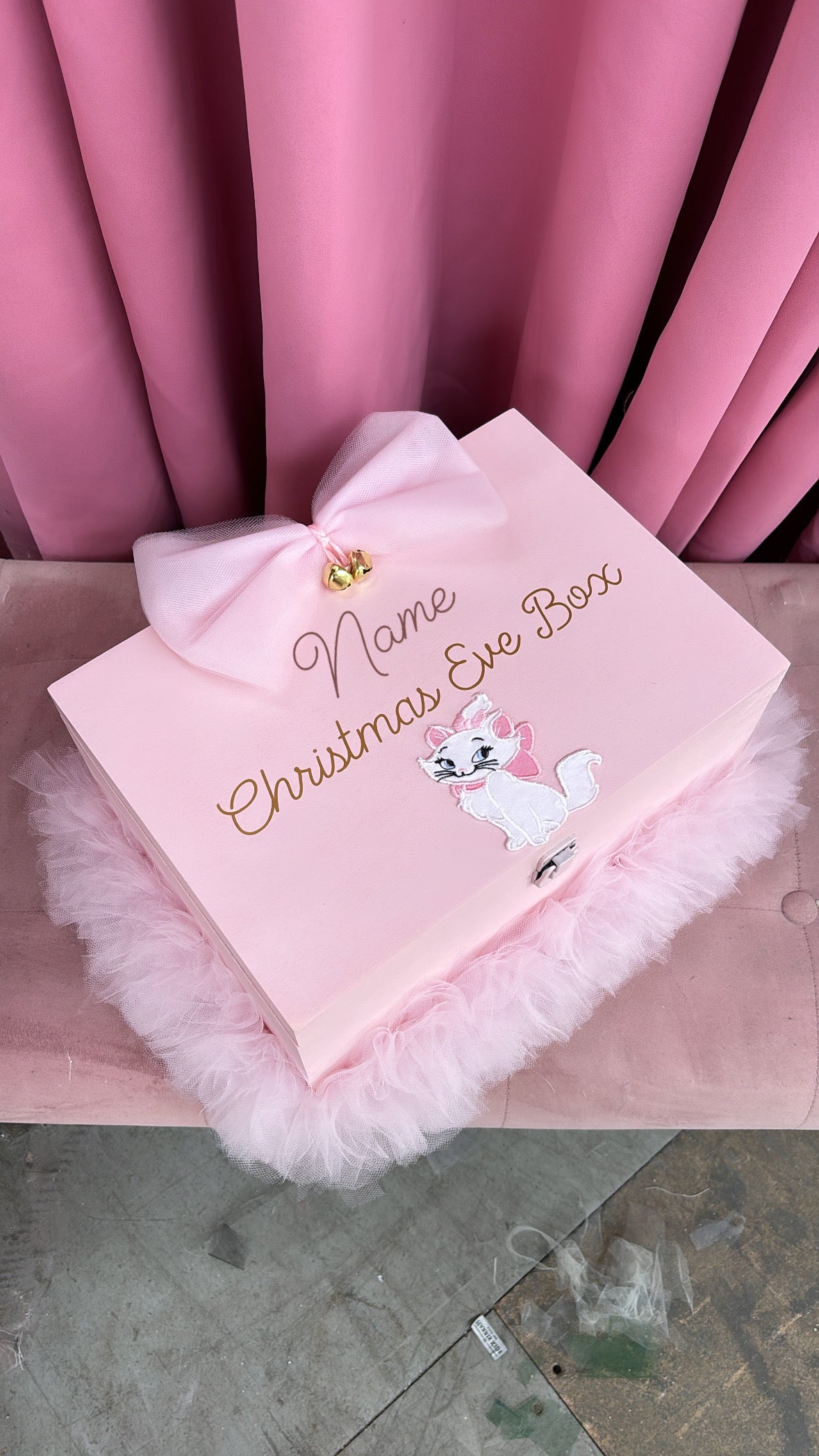 PINK MARIE PERSONALISED CHRISTMAS EVE BOX (DISPACTHED BY DECEMBER 13TH)