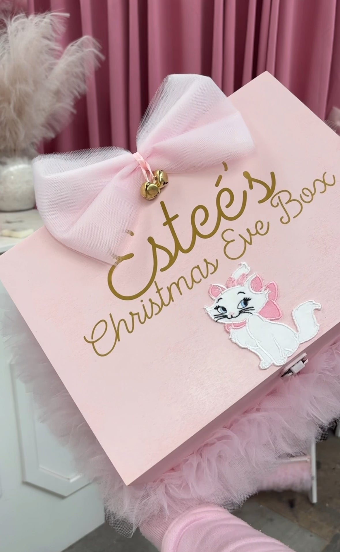 PINK MARIE PERSONALISED CHRISTMAS EVE BOX (DISPACTHED BY DECEMBER 13TH)