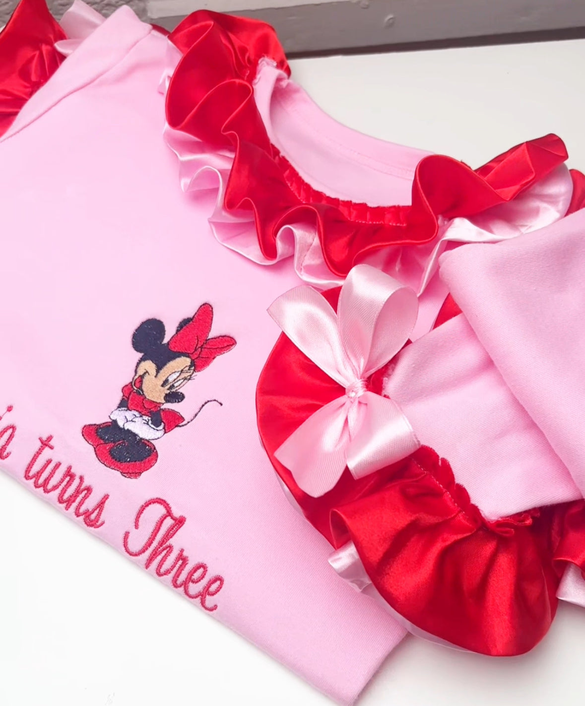 DESIGN YOUR OWN PINK CHARACTER PERSONALISED PYJAMAS 2-4 WEEKS