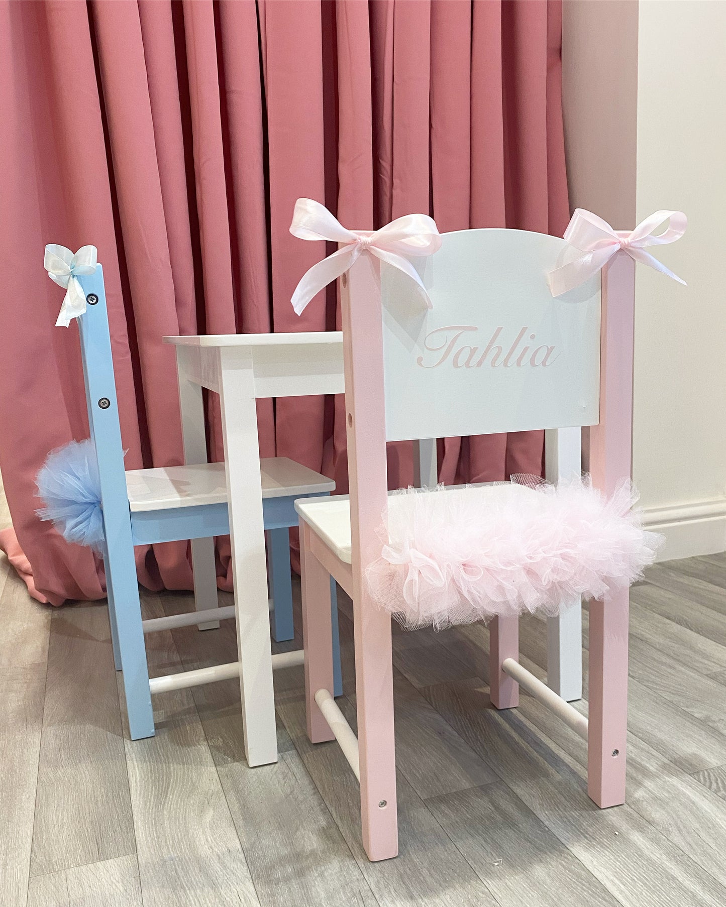 BROTHER & SISTER CHILDREN'S TABLE AND CHAIRS SET 2-4 WEEKS